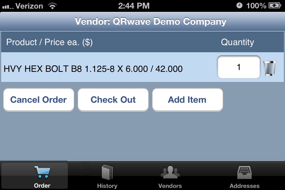 QRwave - B2B Mobile Commerce screenshot 3