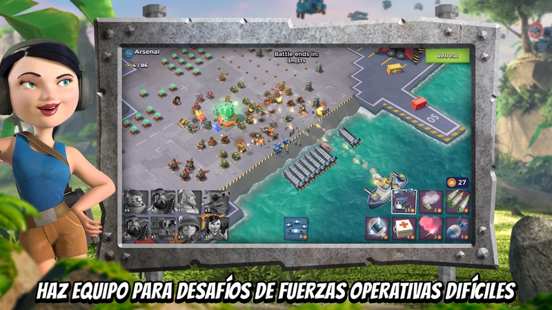 Boom Beach: juego de batallas screenshot 5