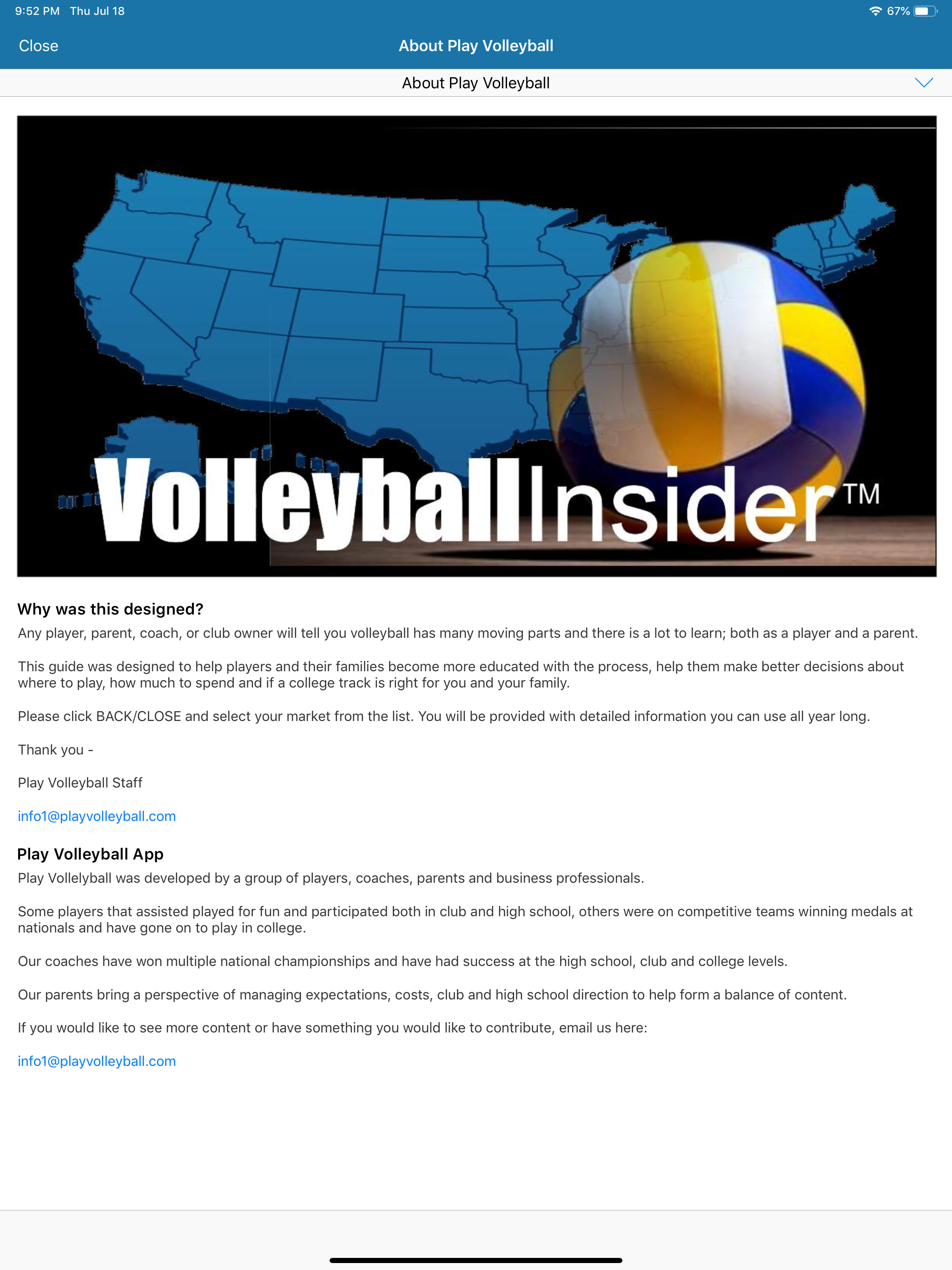 Play Volleyball
