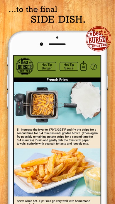 Best Burger Recipes Screenshot