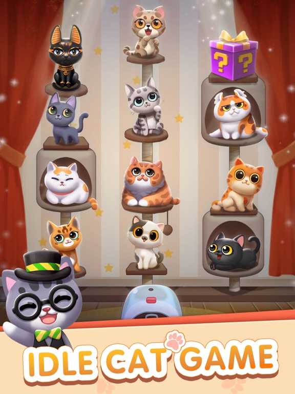 Cat Diary: Idle Cat Game iPad screenshot 5 - Entertainment app