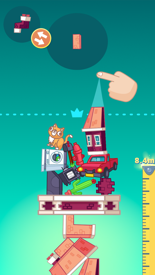 #2. House Stack (iOS) 由: Full Fat Productions Ltd