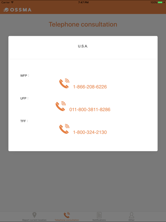 Screenshot #6 pour The EAJ OSSMA Locator App