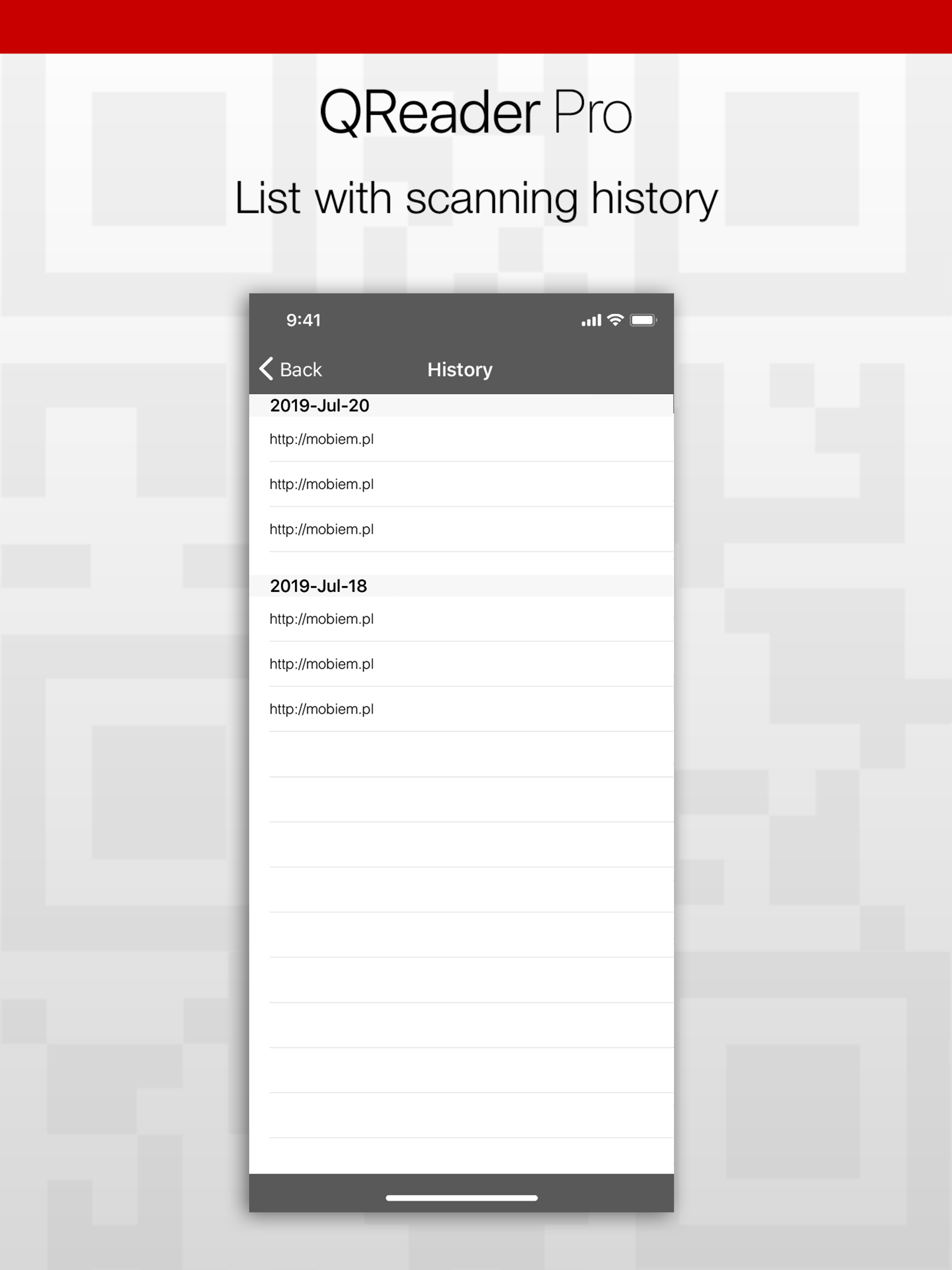 QR codes Reader Pro