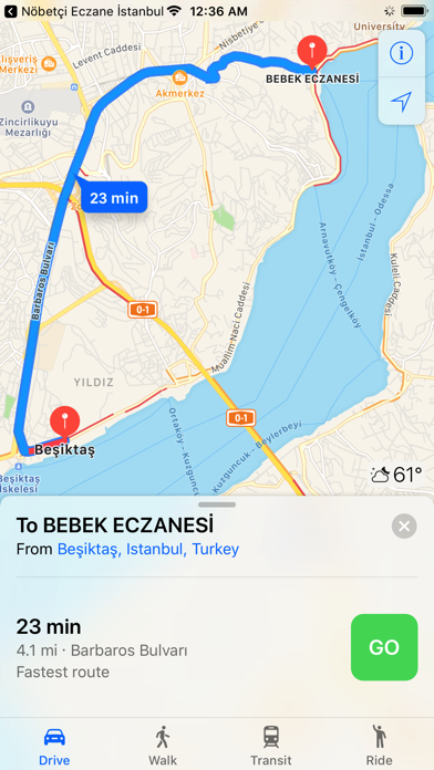 Nöbetçi Eczaneler İstanbul Screenshot