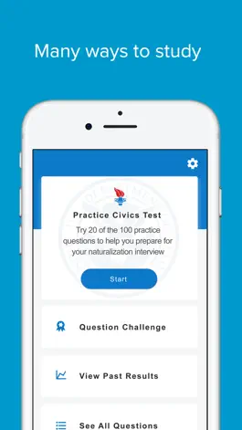 Game screenshot USCIS: Civics Test Study Tools mod apk