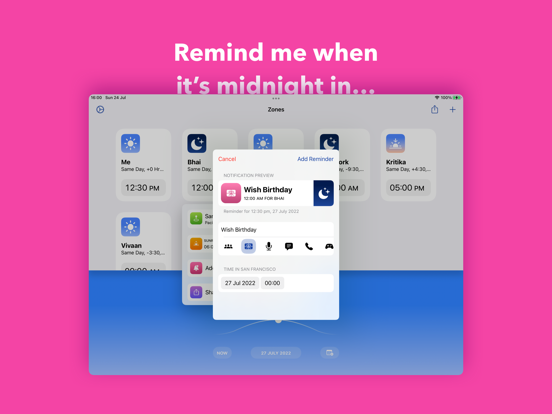 Screenshot #6 pour Zones: Time Zone Conversion