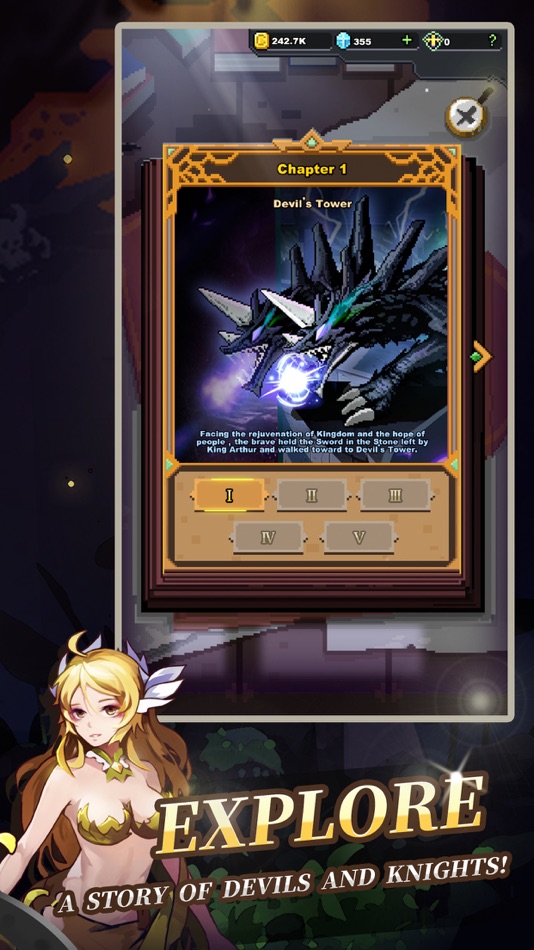 #5. Infinite Knights (iOS) 由: 道驰 蔡