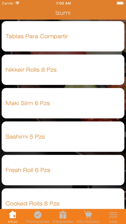 Izumi Sushi Santiago