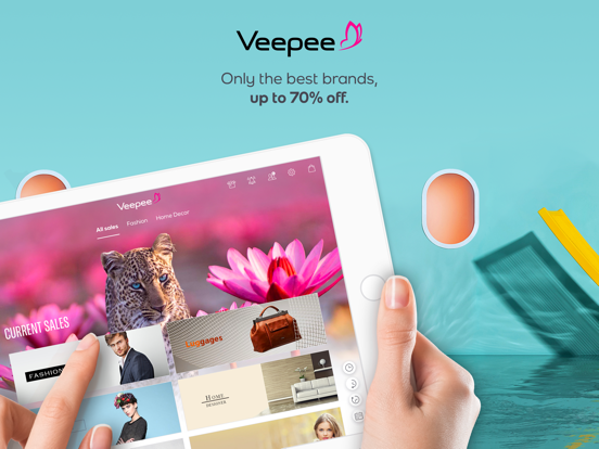 Veepee by vente-privee outlet iPad screenshot 1 - Shopping app