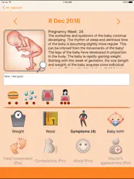 WomanLog Pregnancy Calendar ipad bilder 1