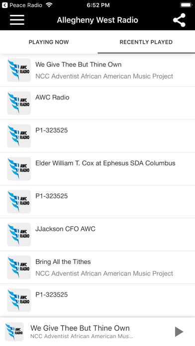 Allegheny West Radio screenshot 2