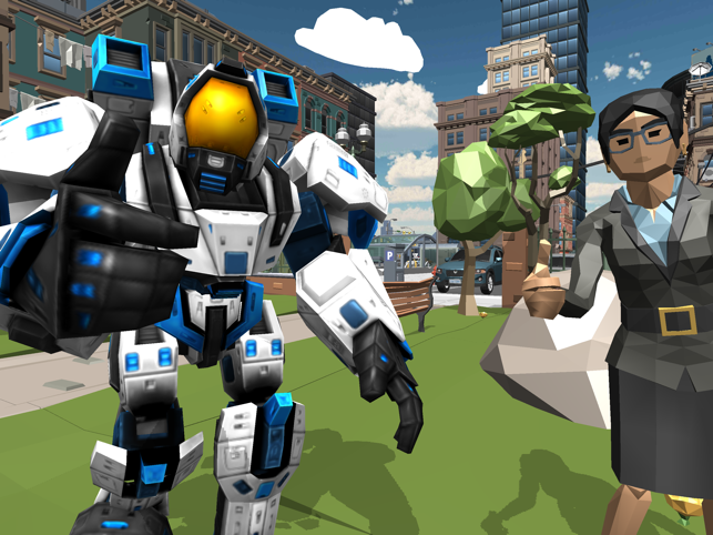 ‎Flying Super-Hero Rescue Robo Screenshot