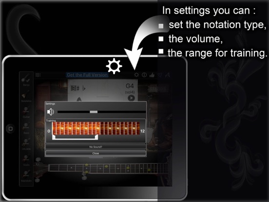 Notes Finder lite iPad screenshot