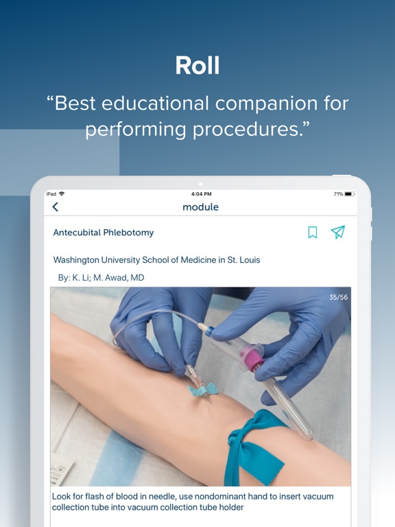 Screenshot #6 pour thumbroll: Medical Training