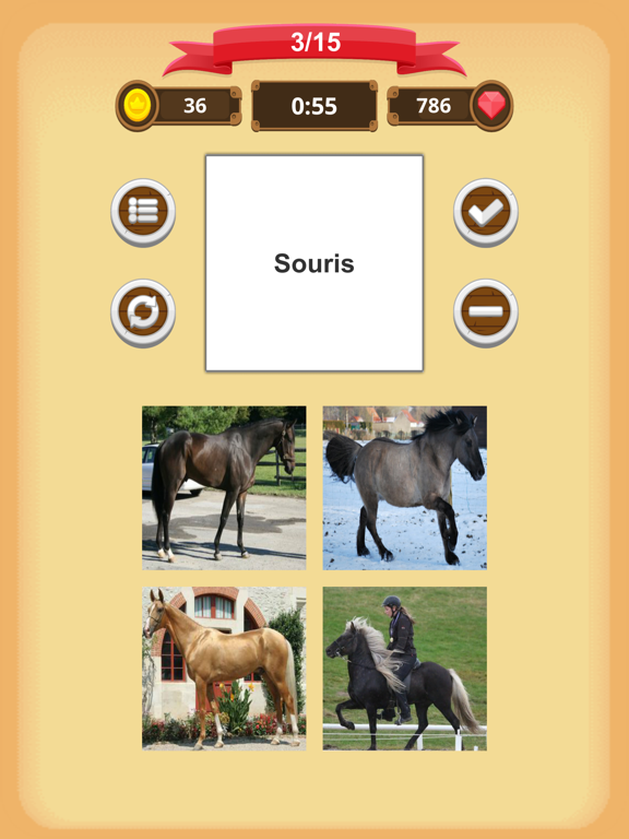 Screenshot #6 pour Robe du cheval - Quiz