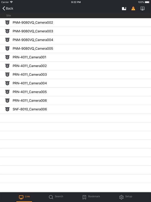 Screenshot #6 pour Wisenet SSM for SSM 2.1