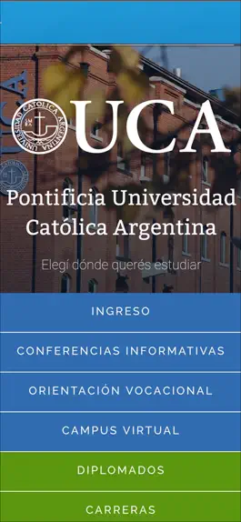 Game screenshot UCA - Departamento de Ingreso apk