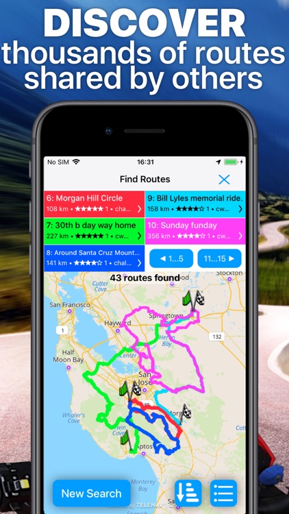 Scenic Motorcycle Navigation screenshot-4