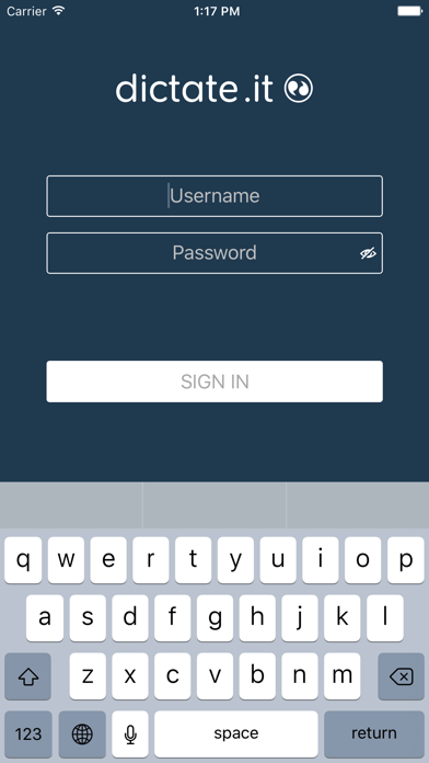 Dictate IT Live Screenshot