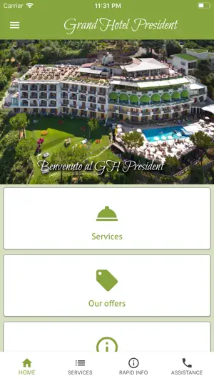 Grand Hotel President screenshot 1