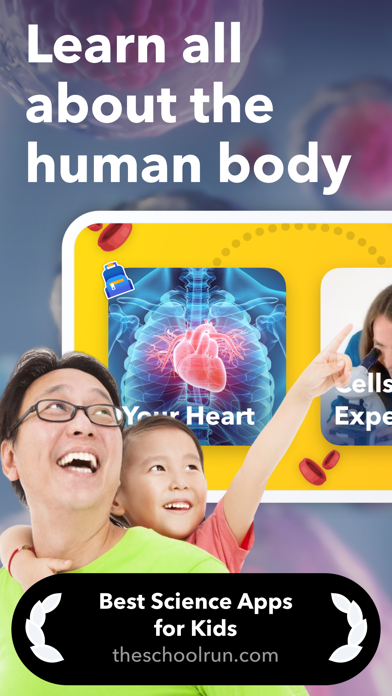 Screenshot #1 pour Human Body & Anatomy for Kids