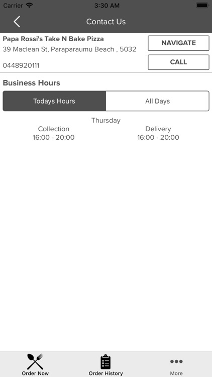 Papa Rossis Take N Bake Pizza screenshot-3