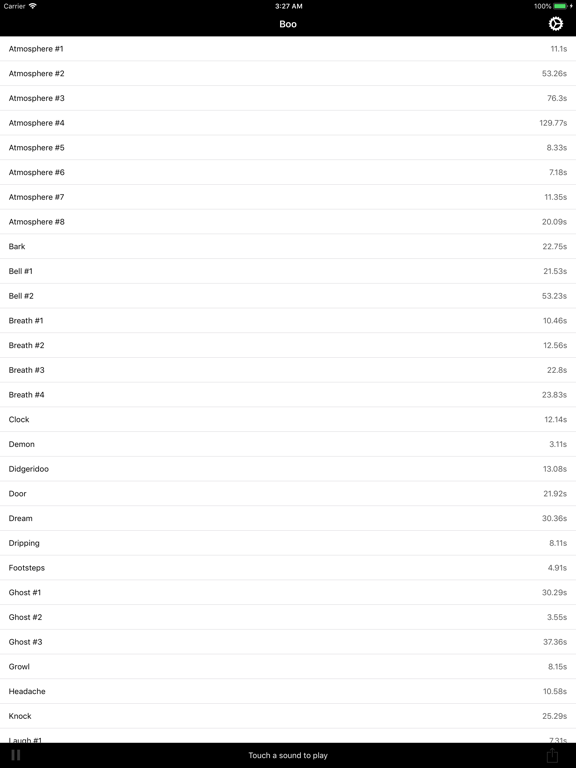 Screenshot #4 pour Boo - Scary Horror Sounds