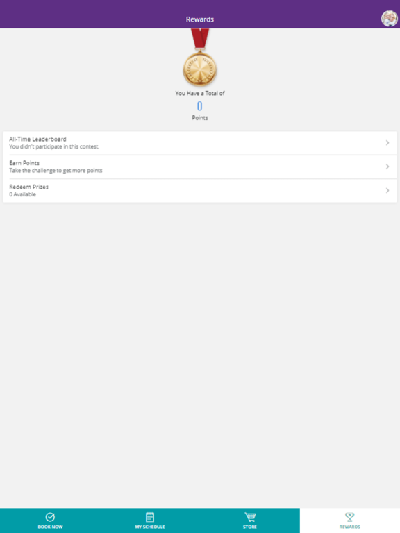 Clemson Fitness Company iPad screenshot