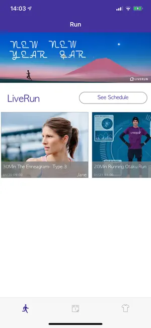 LiveRun screenshot 1