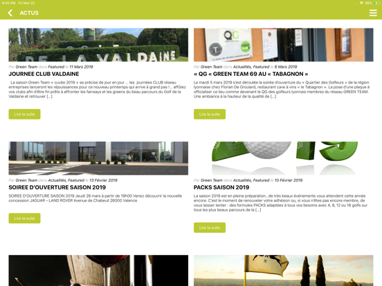 Screenshot #6 pour Green Team Golf