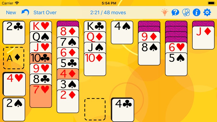 Klondike screenshot-3