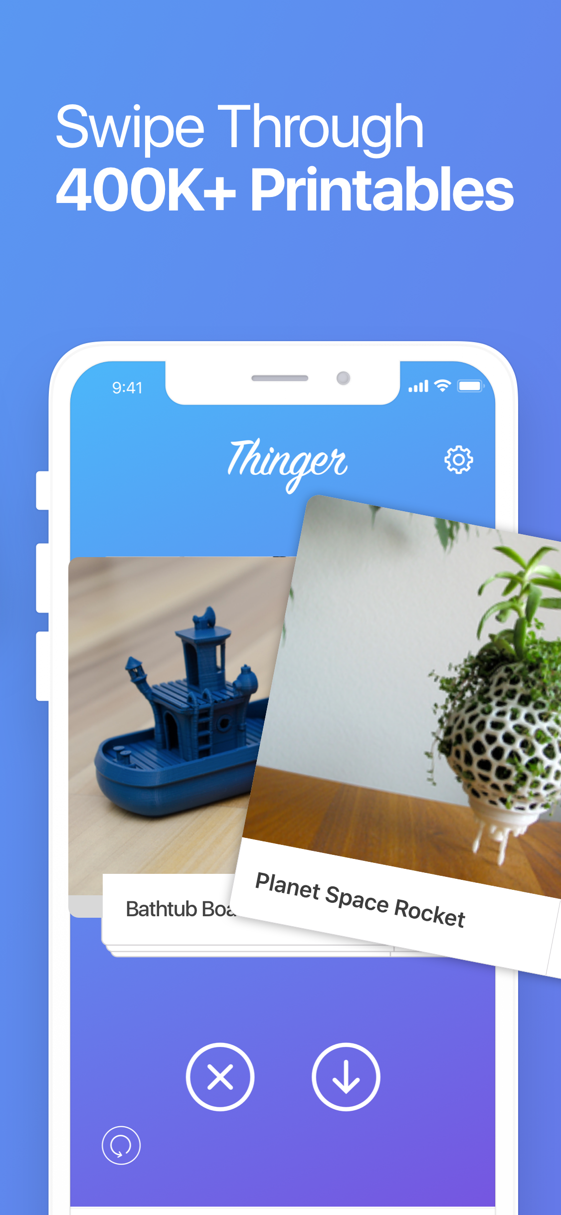 Thinger: 3D Printing Discovery