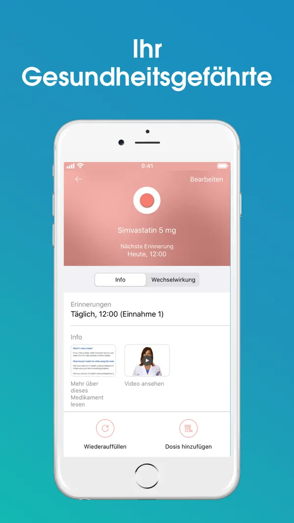 Arznei & Medikamente Alarm Screenshot 5