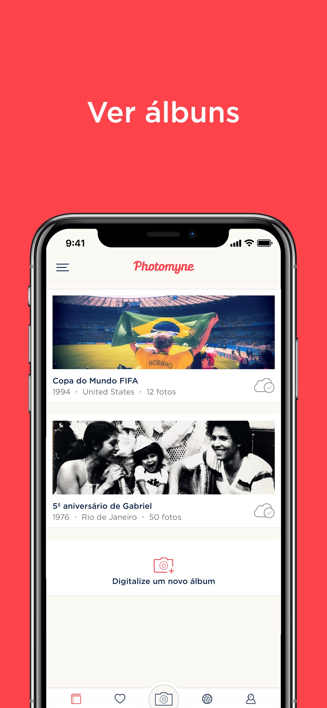 Screenshot do app Digitalizador de Fotos Plus