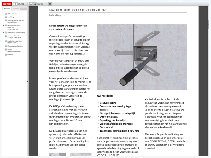 Leviat Halfen HEK3 AR