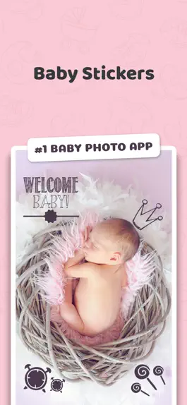 Game screenshot Baby Sticker- Track Milestones mod apk
