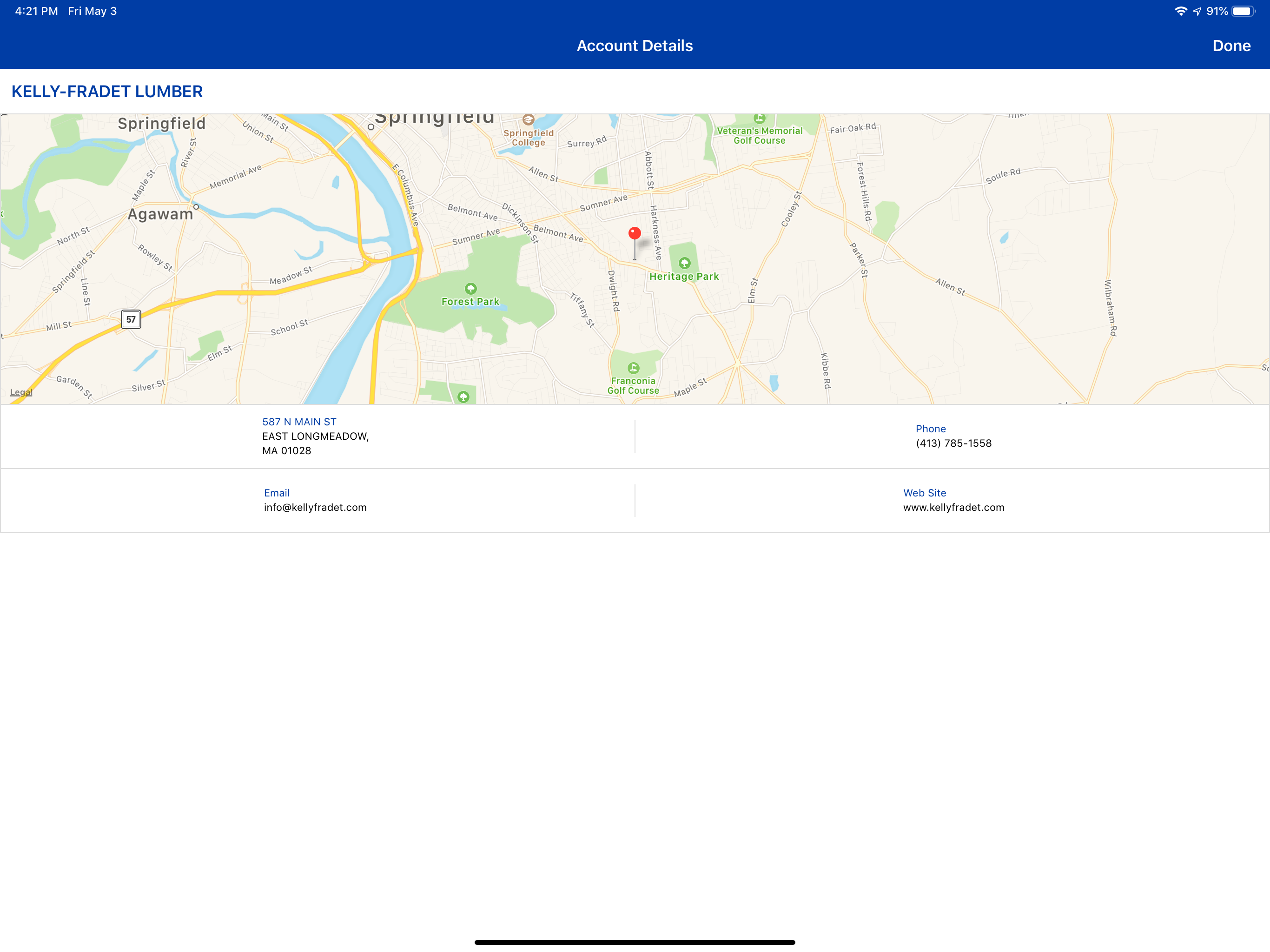 LENOX Distributors Locator screenshot 6