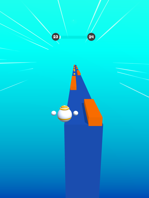 Race Ball: Fun Color Road Run iPad screenshot