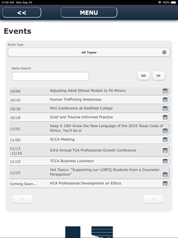 App screenshot