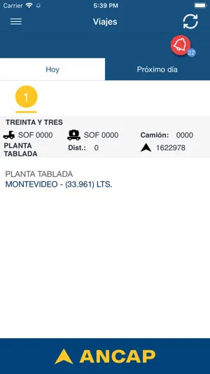 ANCAP Viajes Camión screenshot 3