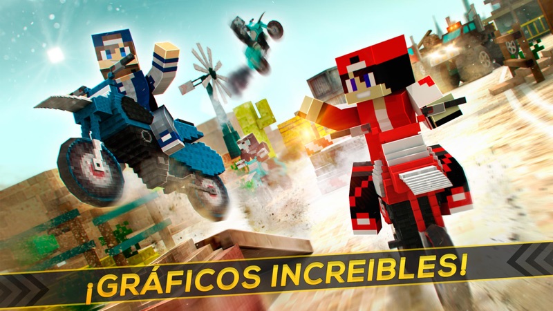 Block Motos: Carreras de Moto screenshot 2