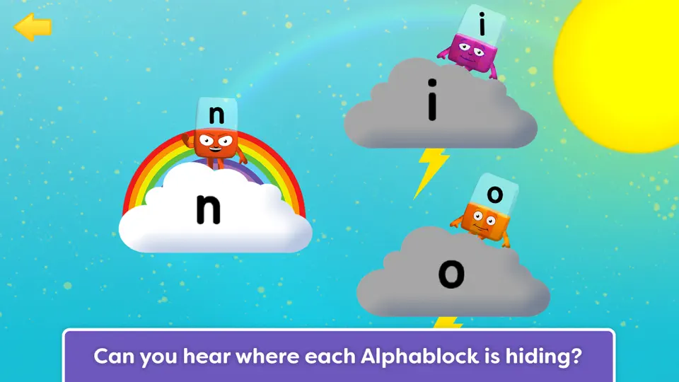 Captura de pantalla de Alphablocks: Letter Fun en iPhone 5