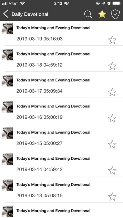 Screenshot #2 pour Morning & Evening Devotional