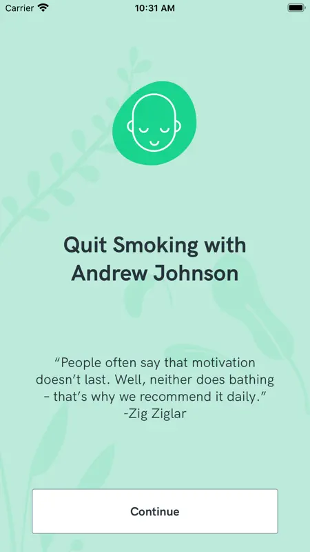 Quit Smoking with AJ screenshot 1 of 3