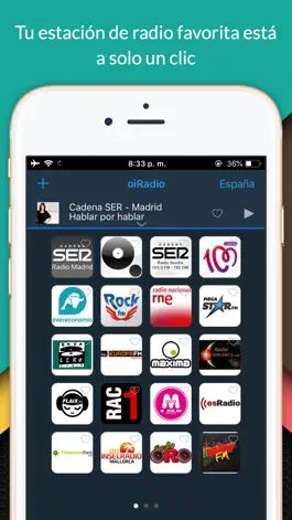 Game screenshot oiRadio España - Live radio mod apk
