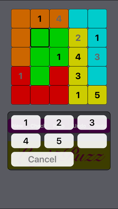 Logi5Puzz - 5x5 jigsaw Sudoku Screenshot