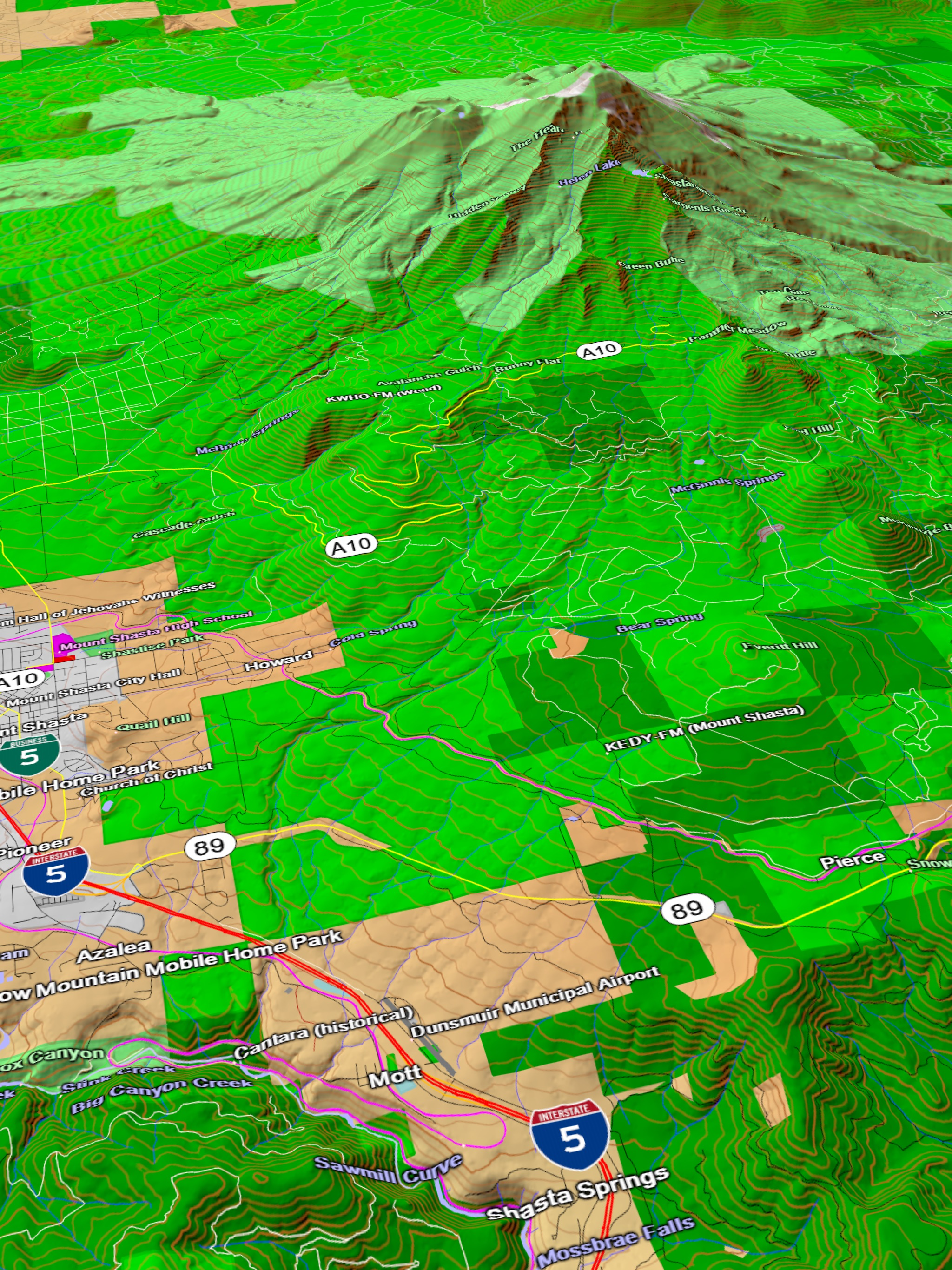 Scenic Map Western USA screenshot 10