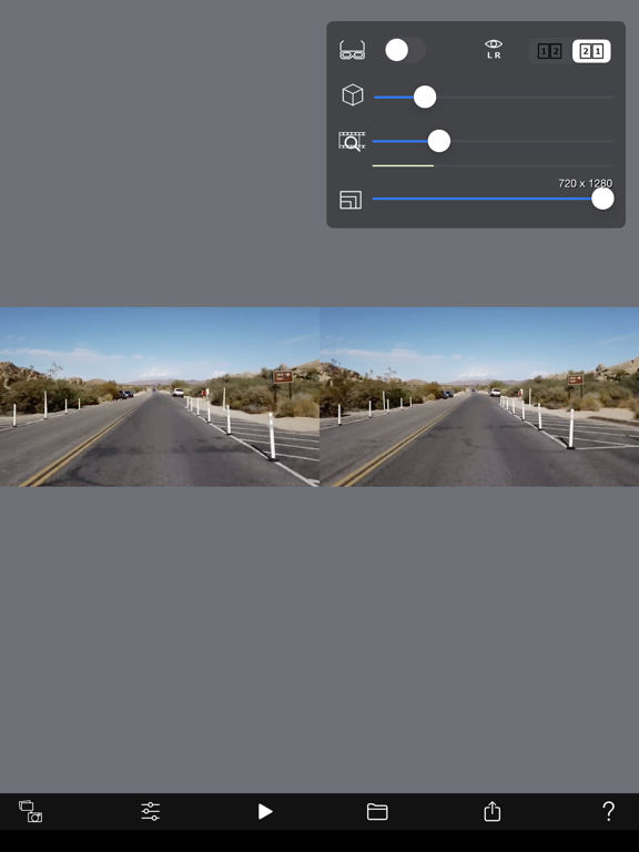 3D Effect Video Converter iPad screenshot