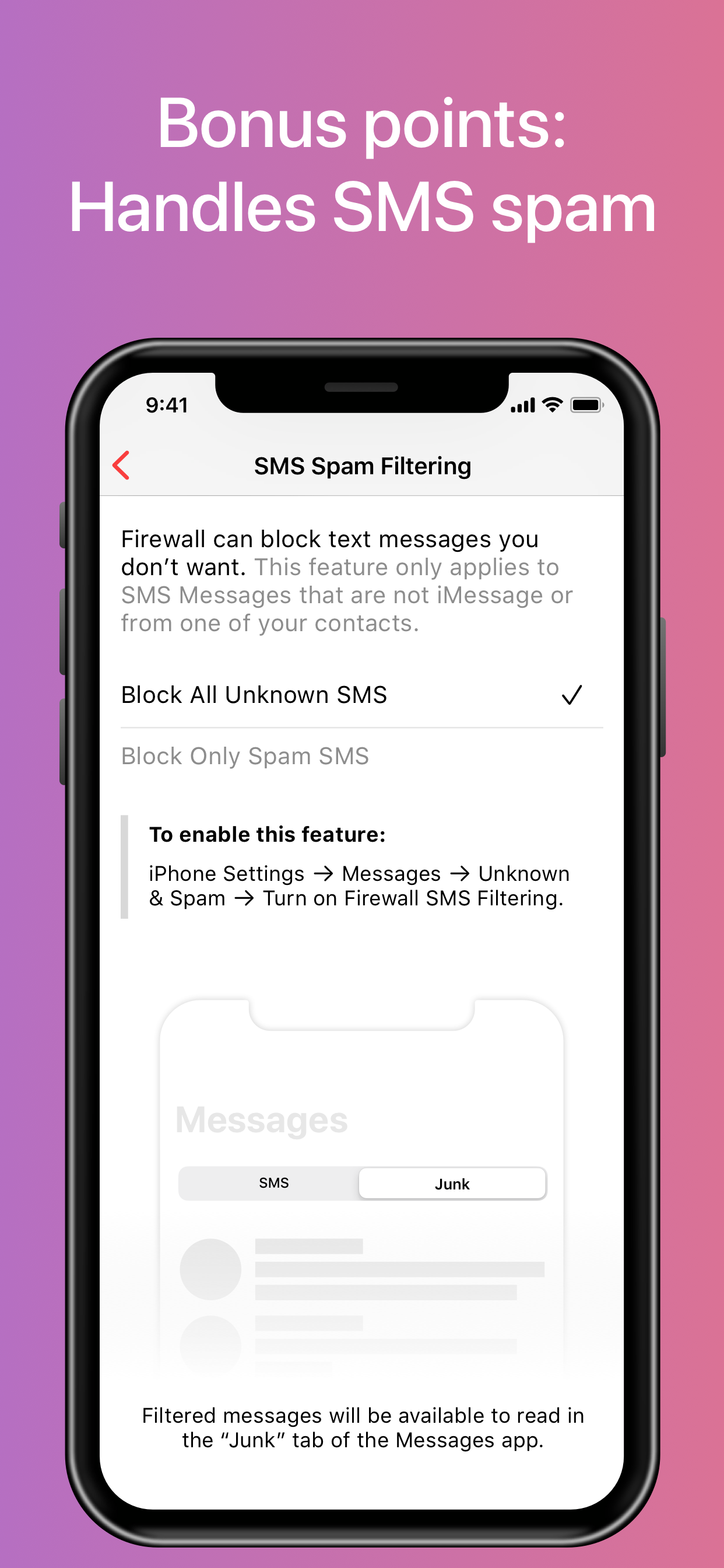 Firewall - Spam Call Blocker